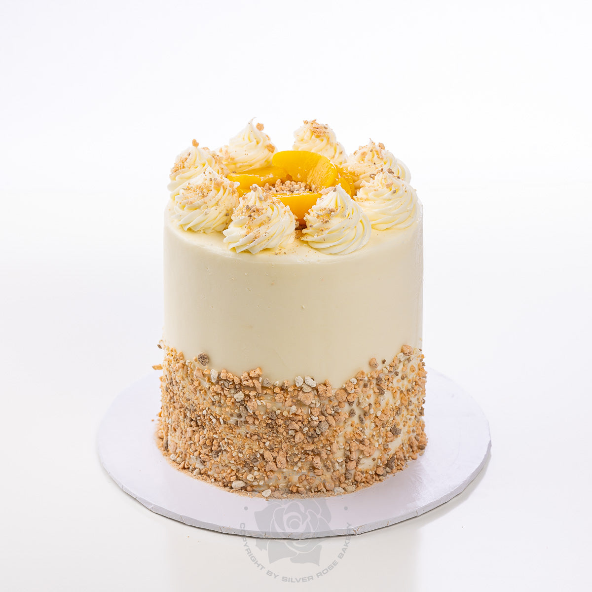 Peaches n Cream Cake for Delivery in Phoenix.