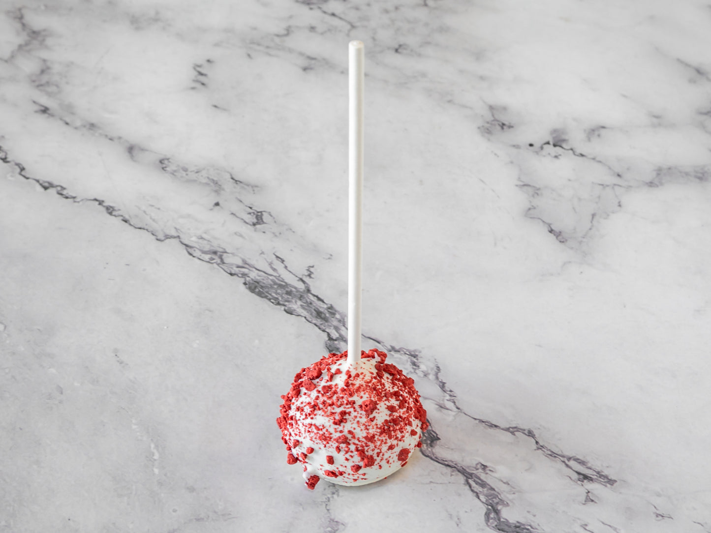Custom made red velvet Cake Pops in Phoenix, AZ.