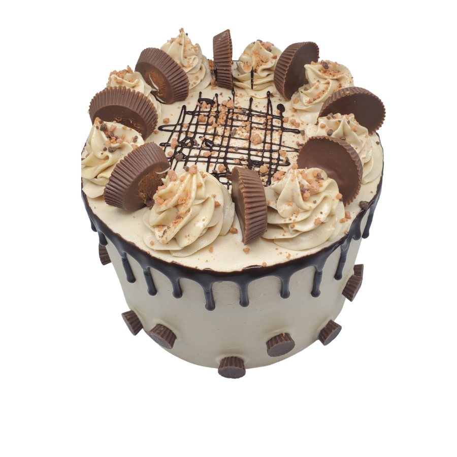 NEW Chocolate Peanut Butter Cake • Delivery • Phoenix Bakery Silver