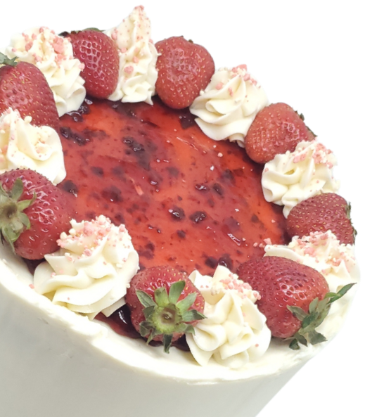 Strawberry Shortcake Cake • Delivery • Phoenix Bakery
