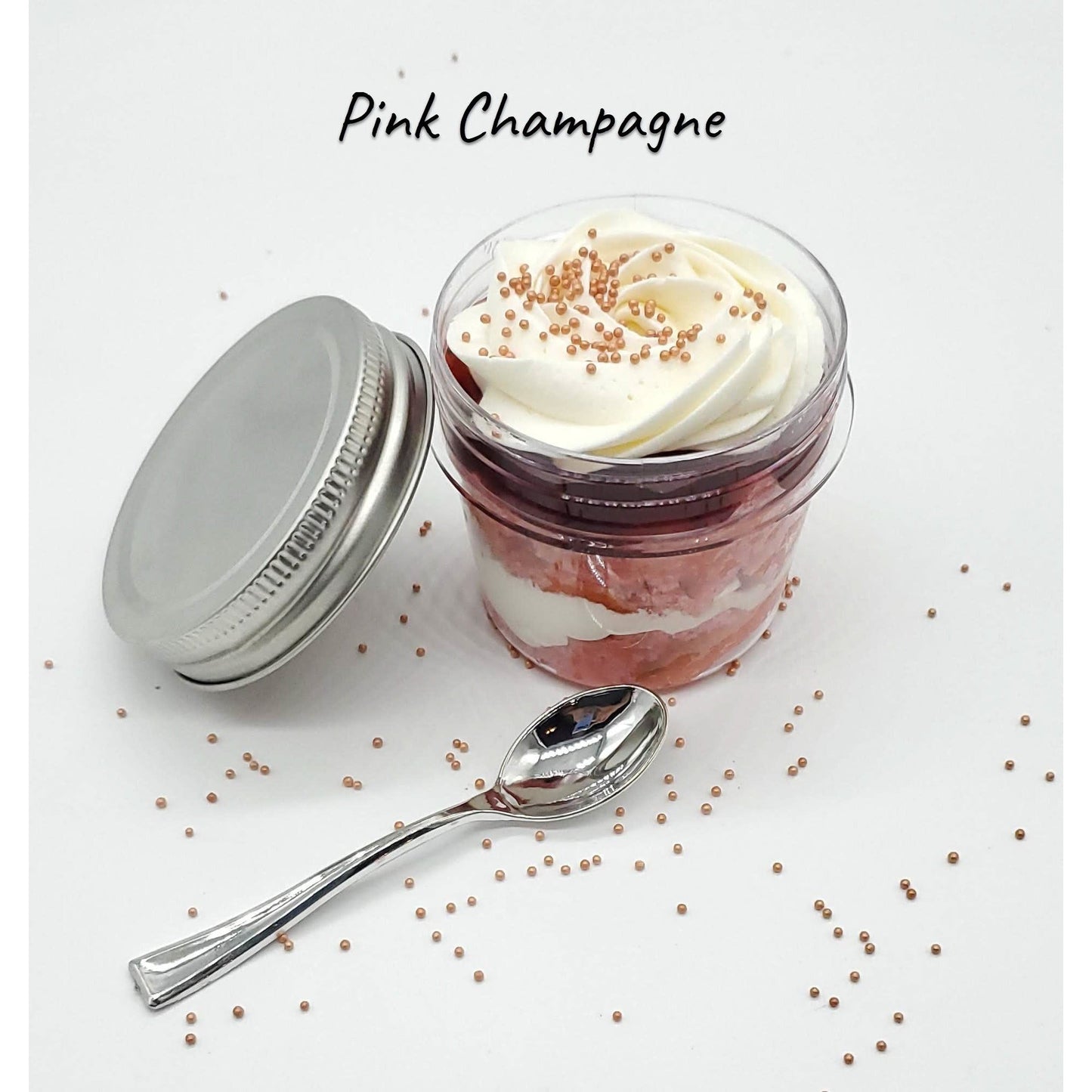 Logo Cake Jar - 6 Count