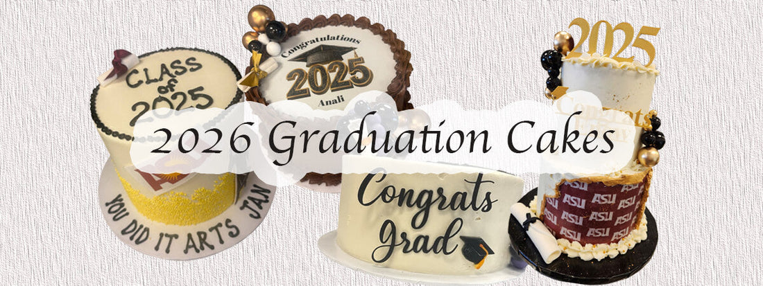 Custom Graduation Cakes & Dessert Tables in Phoenix, AZ
