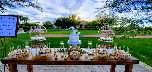 Wedding Cake Dessert Table