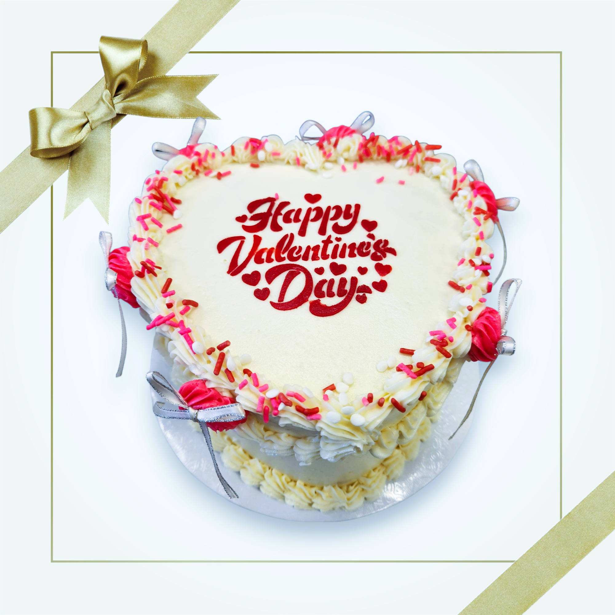 valentine cake delivery from bakery in Phoenix.