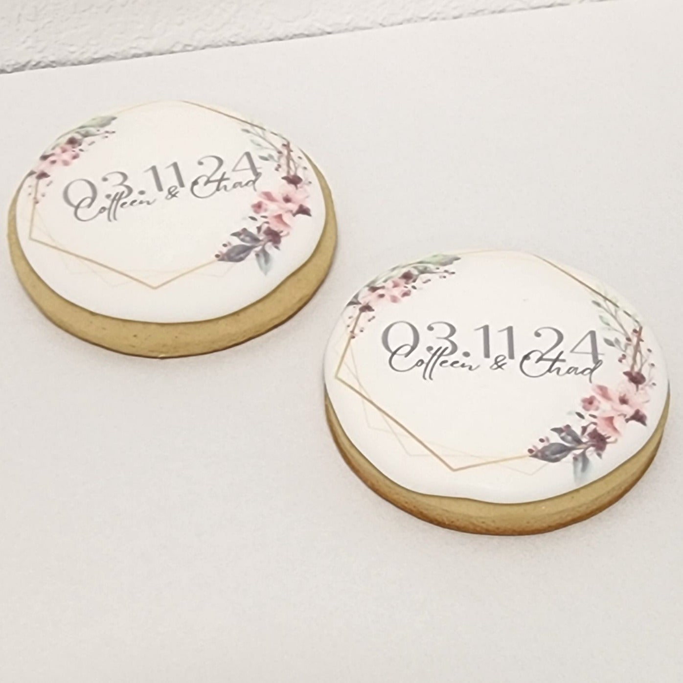 Our Wedding Day Cookies - 12 Count