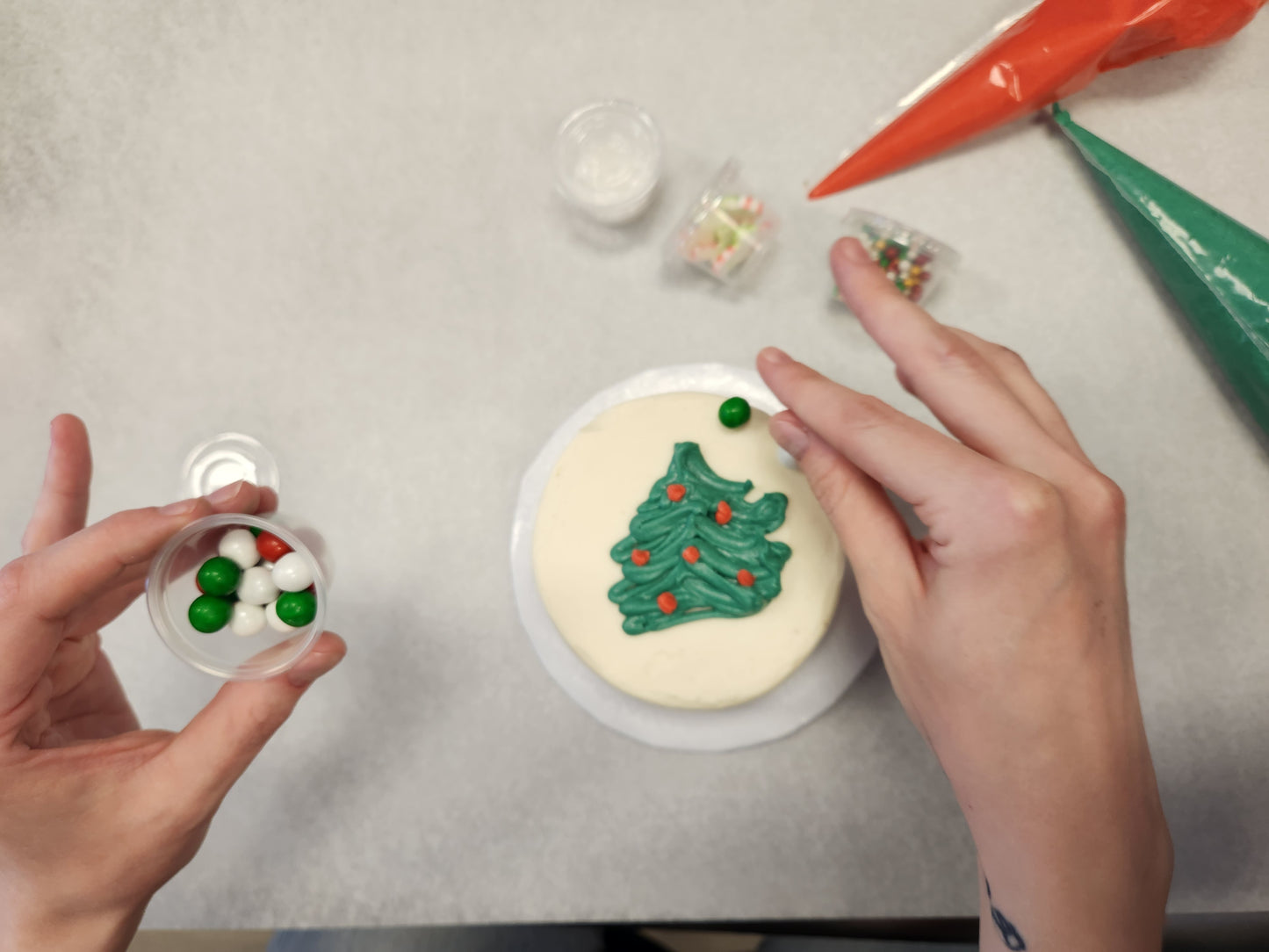 DIY Holiday Mini Cake