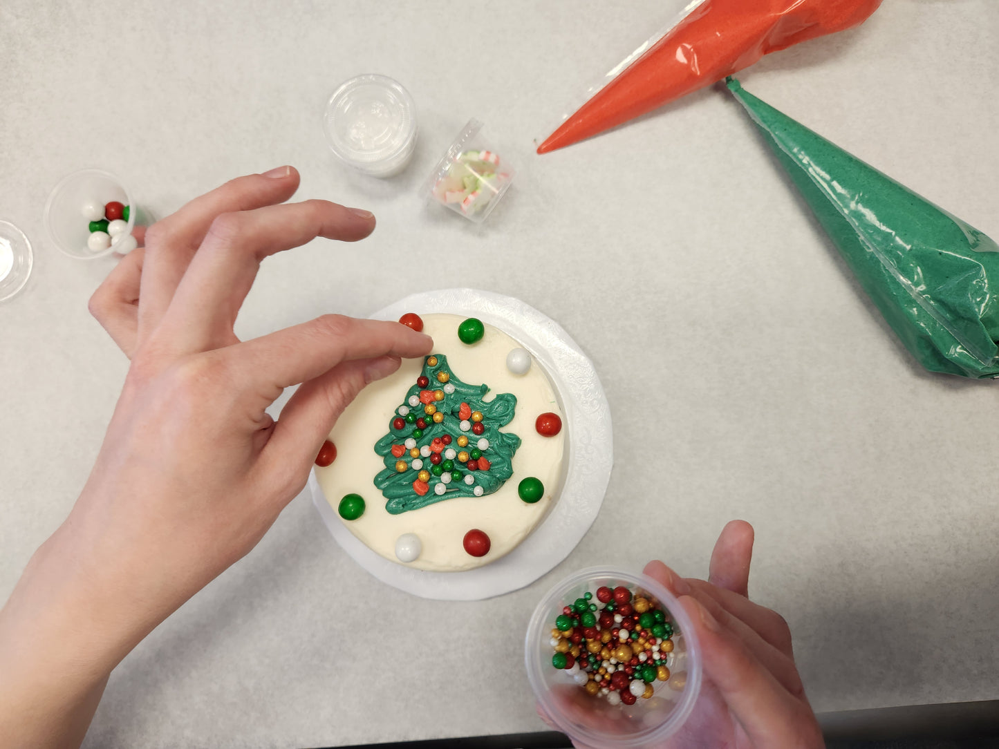 DIY Holiday Mini Cake