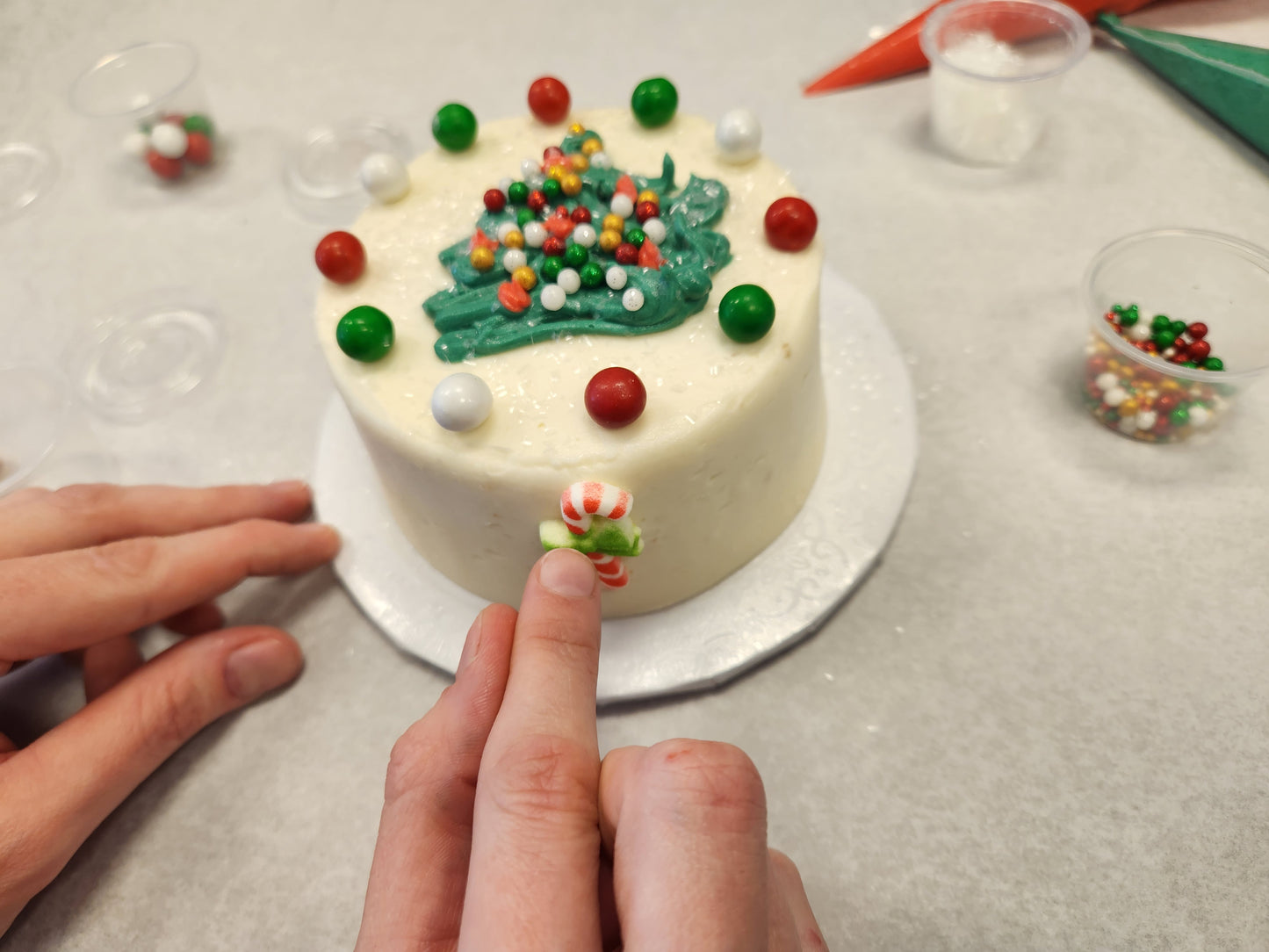 DIY Holiday Mini Cake