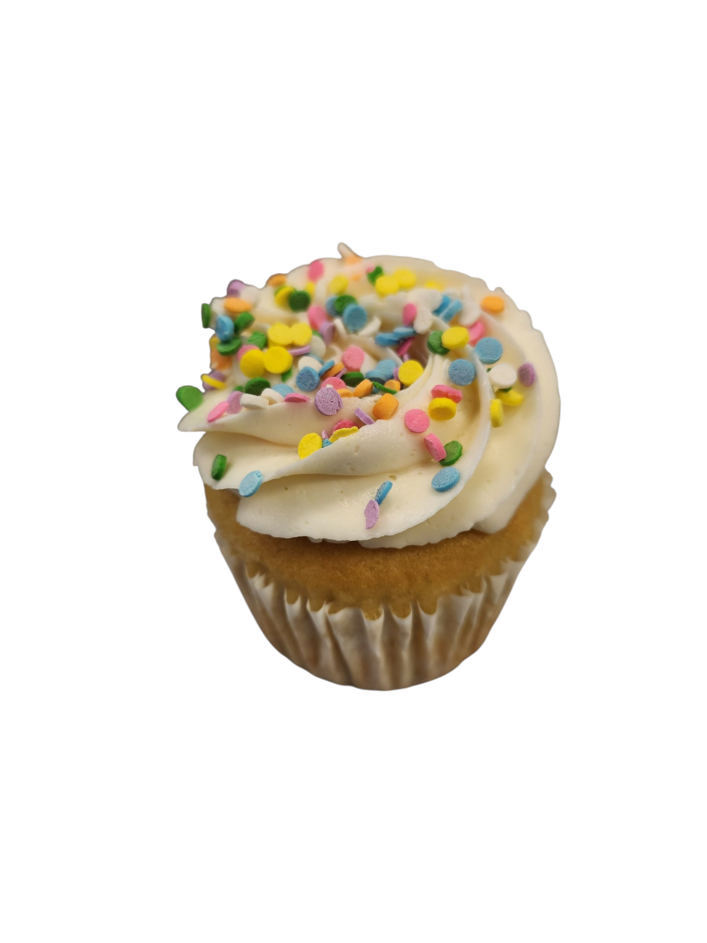 Sprinklefetti cupcakes for birthday party made fresh to order with gluten free and vegan cupcake options in Phoenix, AZ.