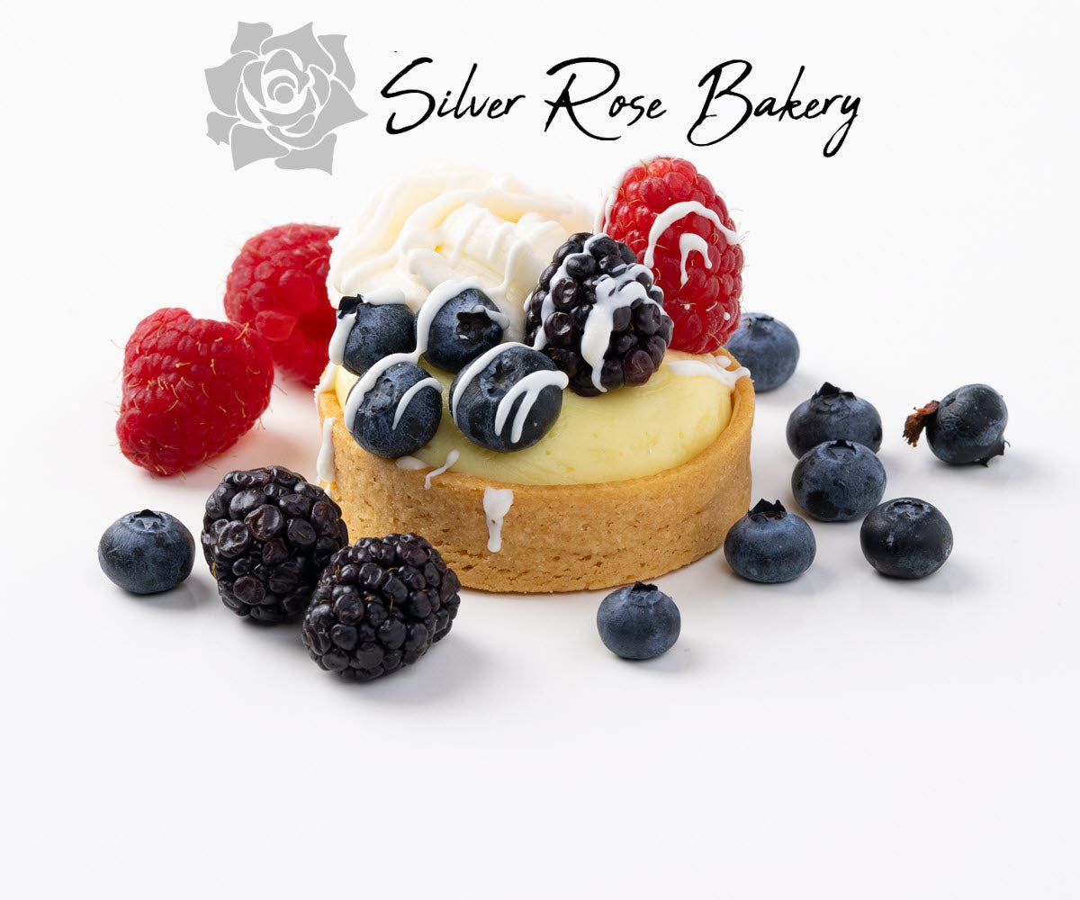 bavarian berry tart fresh made bakery in Phoenix, AZ.