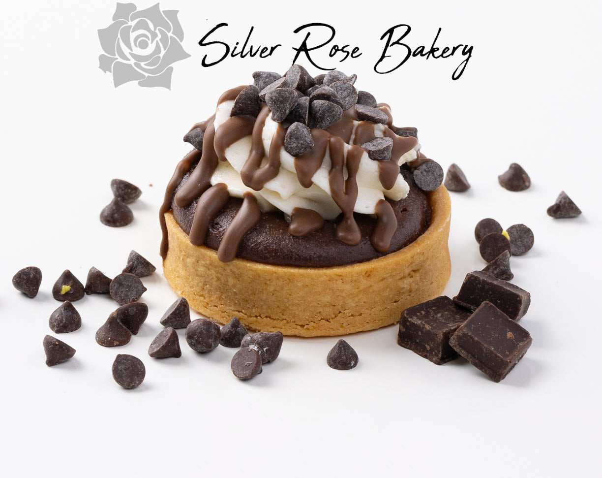 Chocolate Cream Tart fresh made in Phoenix, AZ. 