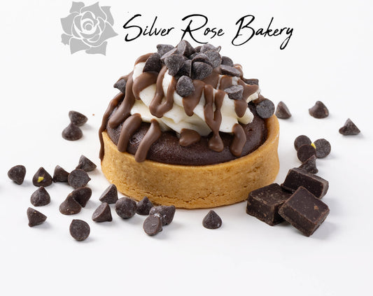 Chocolate Cream Tart fresh made in Phoenix, AZ.