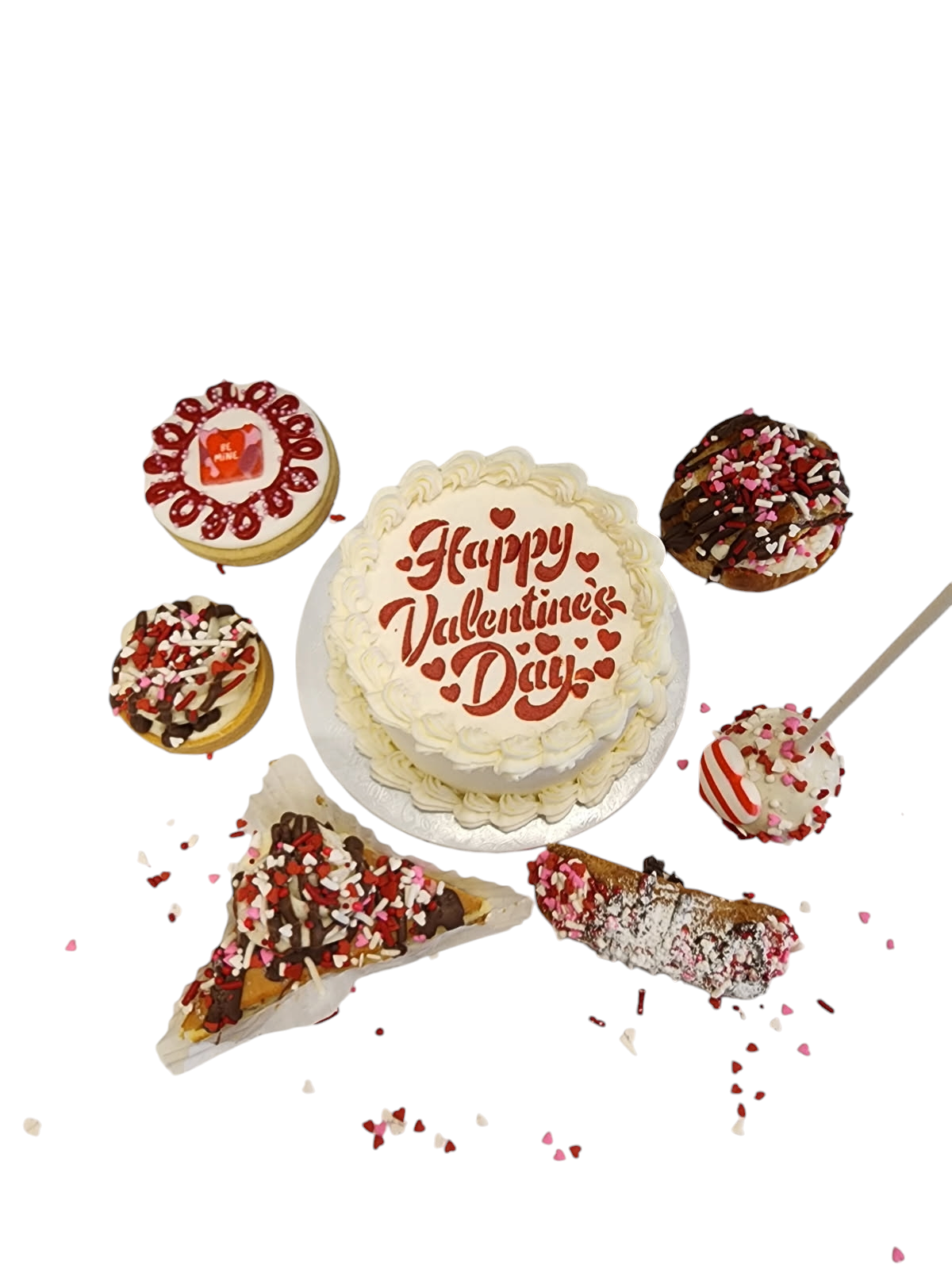 valentine's day desserts in Phoenix bakery.
