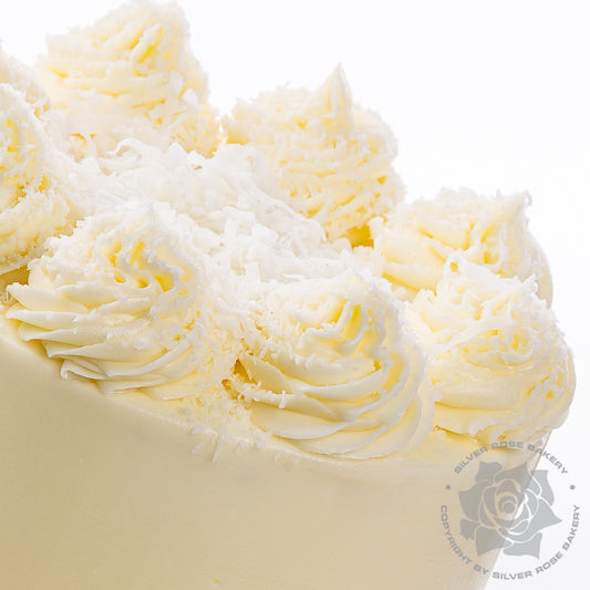 Custom made Shredded Coconut birthday cake in Phoenix, AZ.