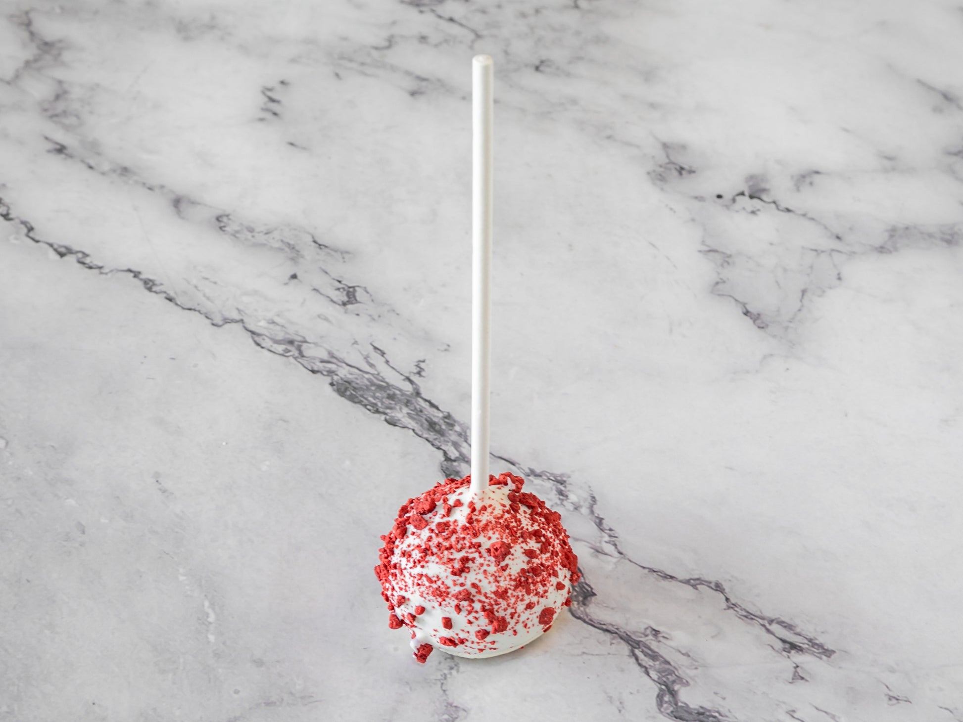 Custom made red velvet Cake Pops in Phoenix, AZ.