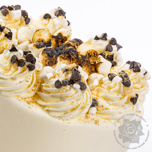 S'mores Cake made to order in Scottsdale, AZ.