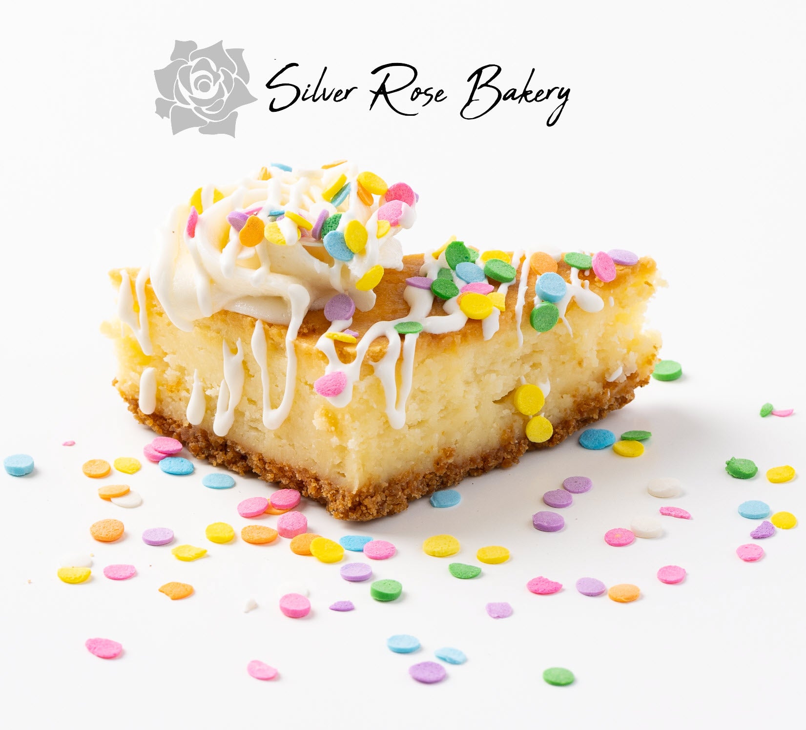 sprinklefetti birthday cheesecake in Phoenix, AZ.