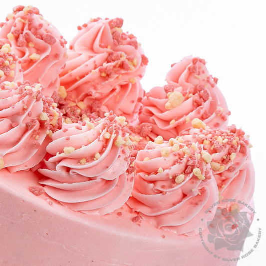 Strawberry birthday cake in Phoenix, AZ