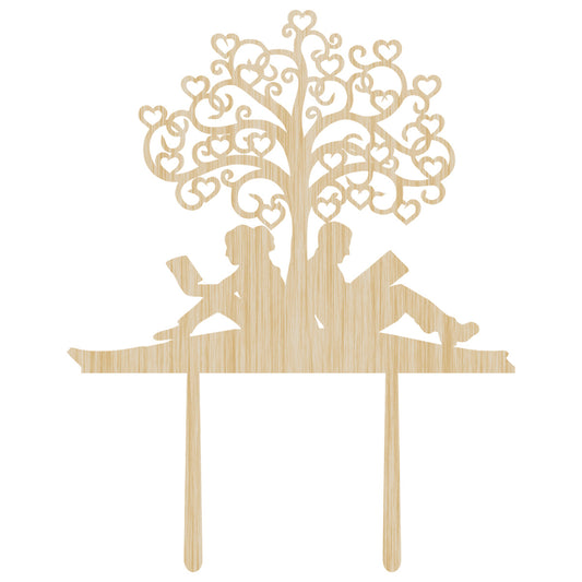 Couples Cake Topper - Love of Books