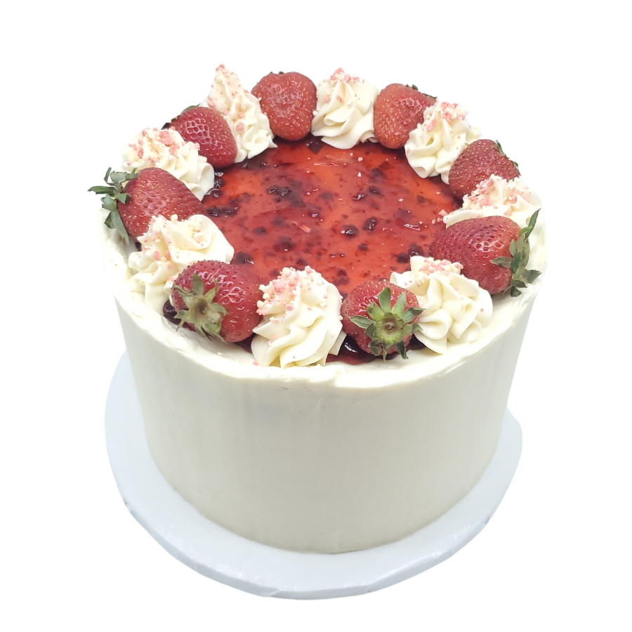 Strawberry Shortcake Cake