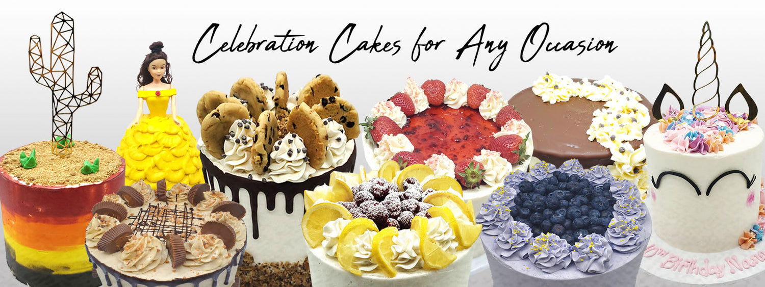 Shop fresh baked cakes for any occasion with delivery in Phoenix area!