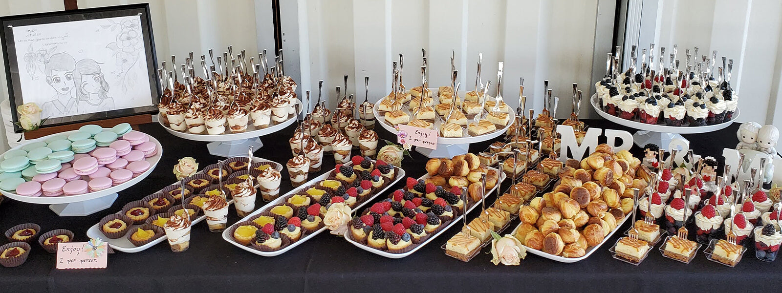 Dessert Catering • AwardWinning Bakery • Phoenix • Scottsdale Silver