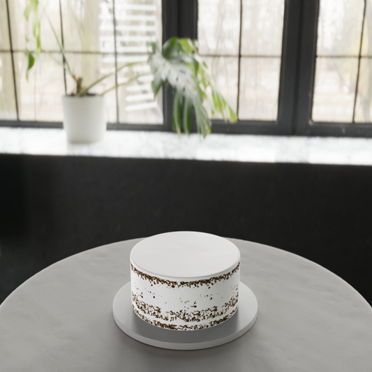 semi-naked wedding cake.