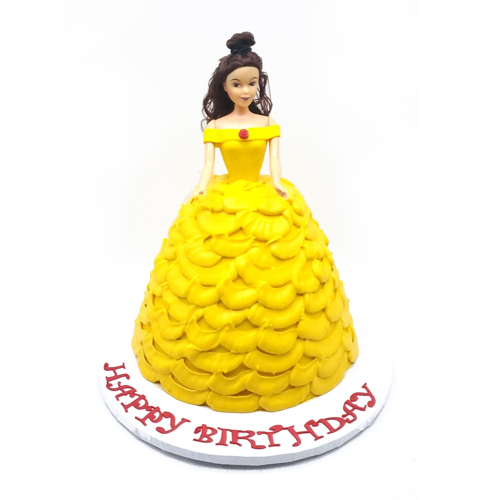 custom brunette barbie doll cake in Phoenix.