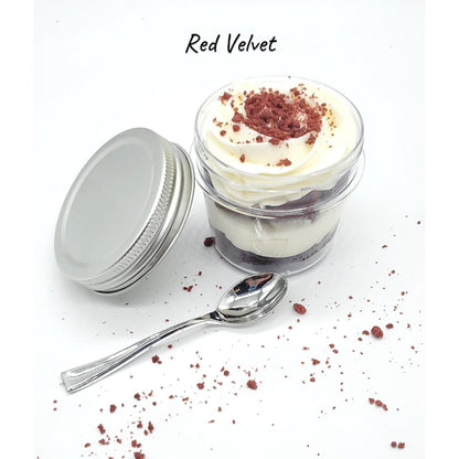 Logo Cake Jar - 6 Count