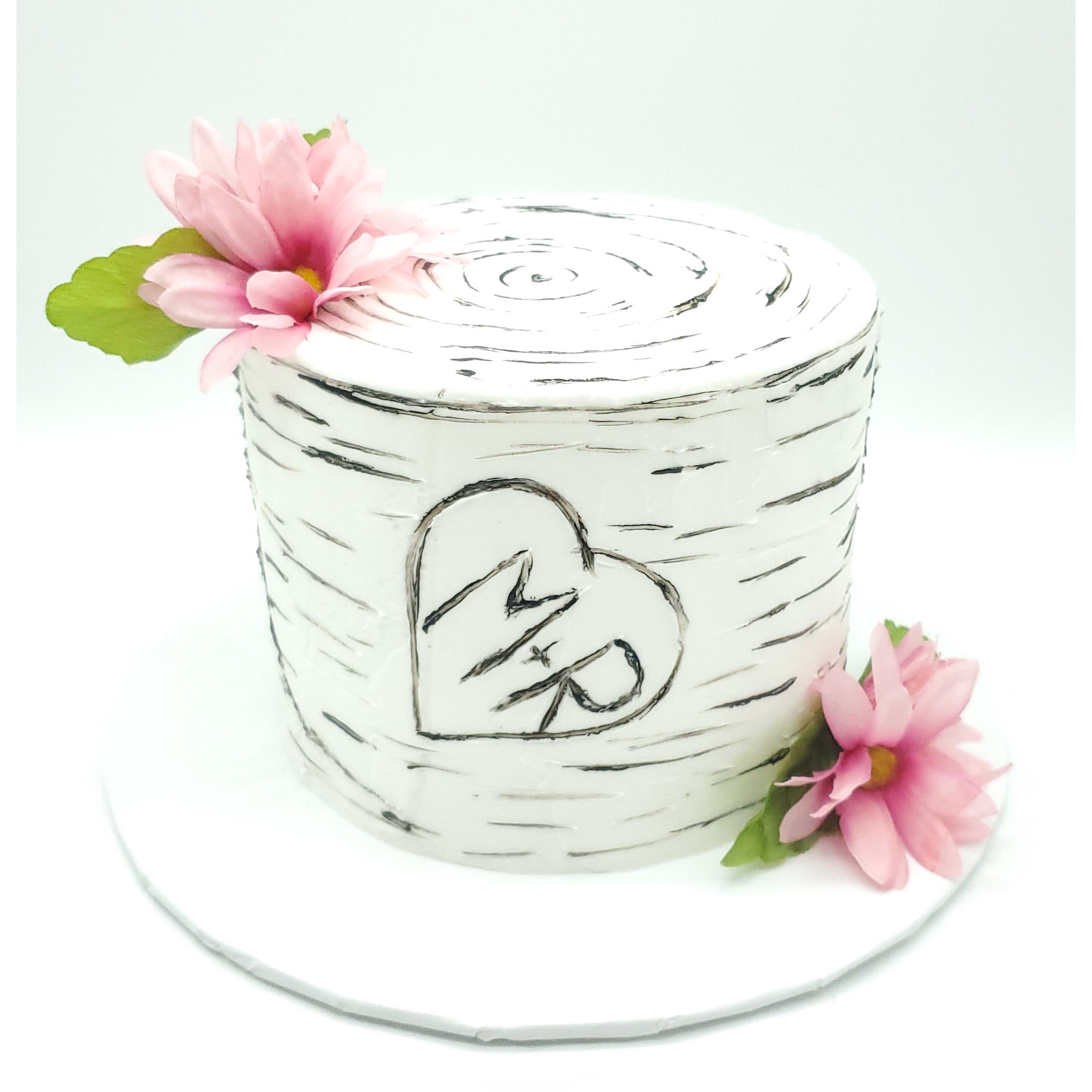 birchwood wedding cake in Phoenix, AZ.