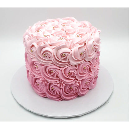 Rosette Ombre Cake