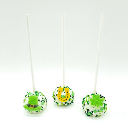 st. Patrick's day cake pops delivered Phoenix